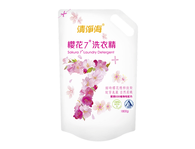 清淨海 櫻花7+洗衣精 補充包